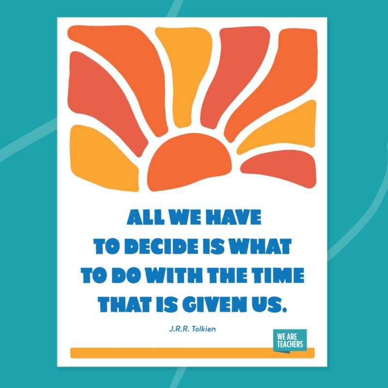 3 Inpirational quote for students by JRR Tolkien