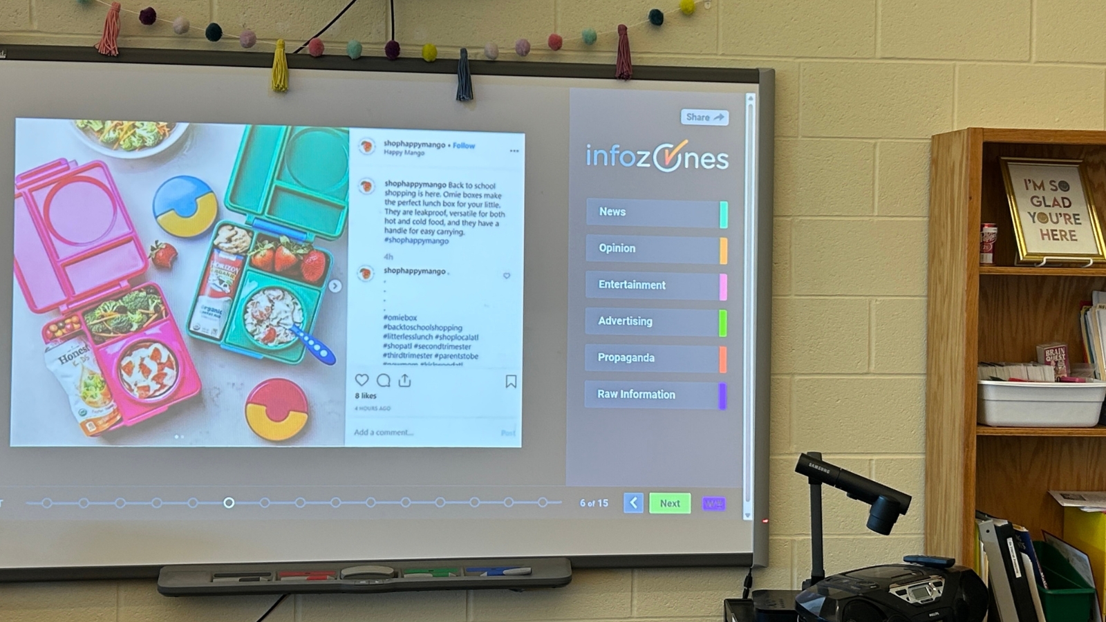 These Interactive Lessons Make News Literacy Click for Students Image of the Infozones lesson plan
