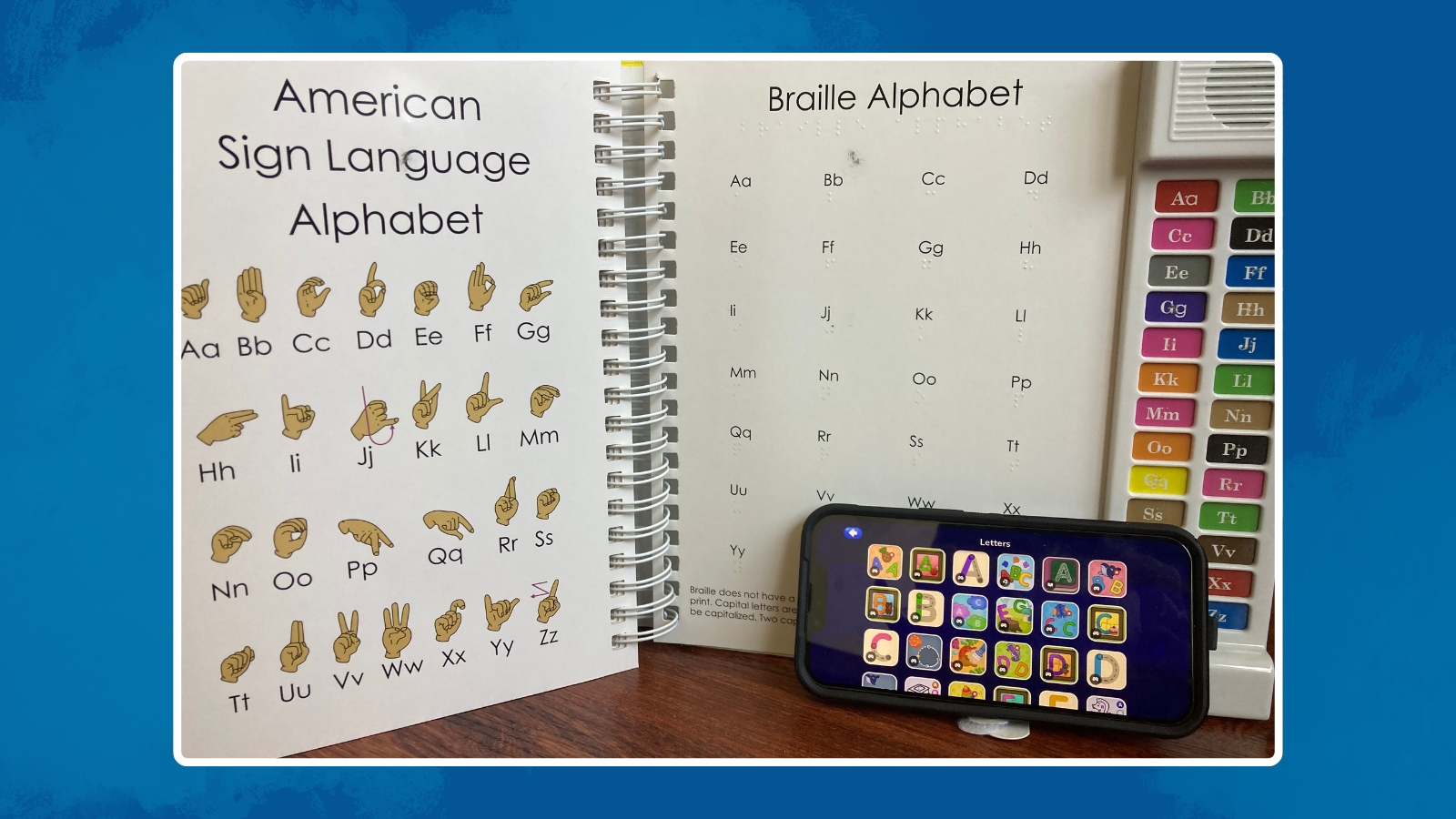 Image of the Bimi Boo Academy app in a classroom setting