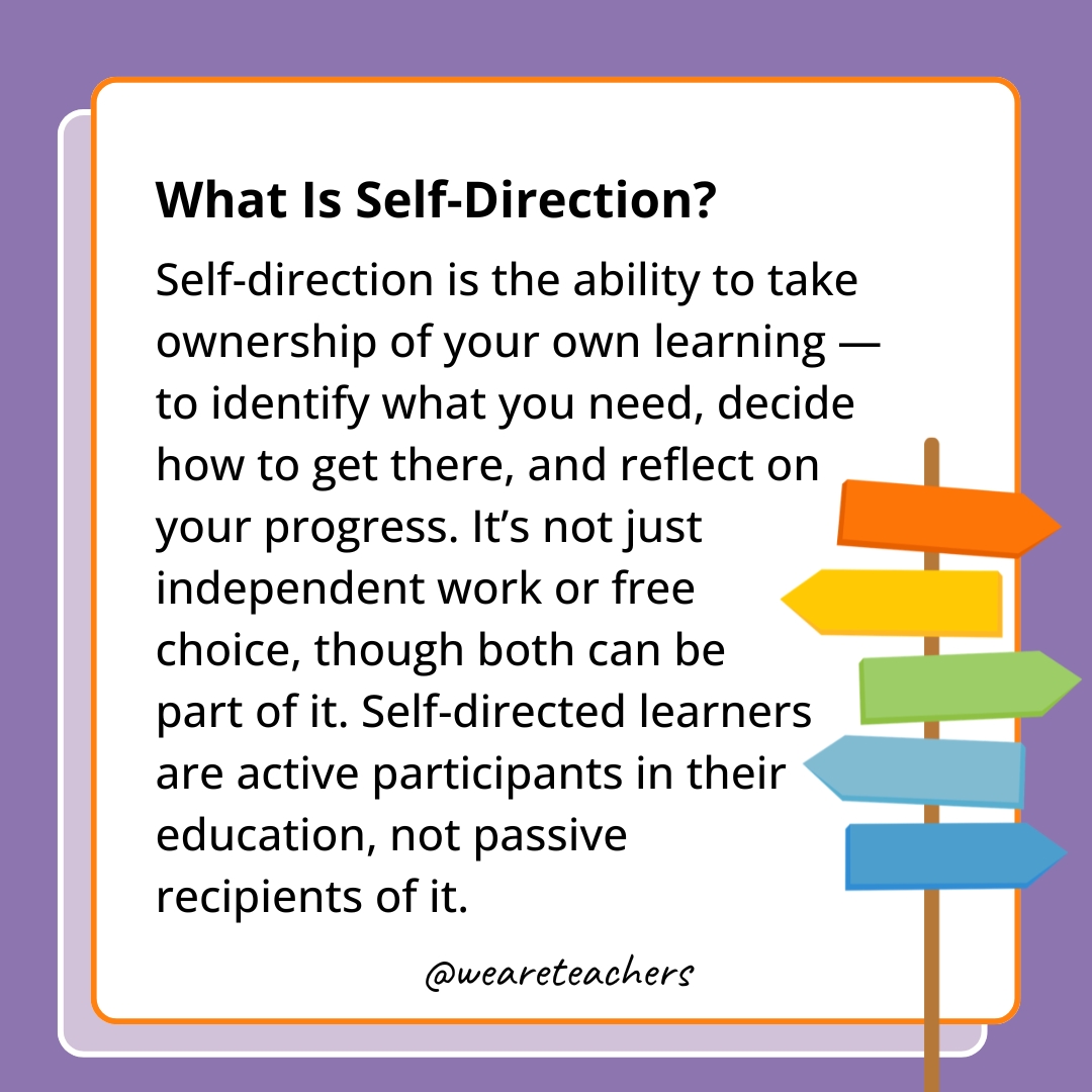 What is self direction?